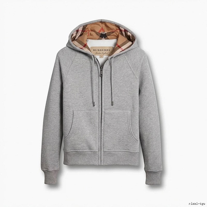 Burberry checkered retro grey sweatshirt