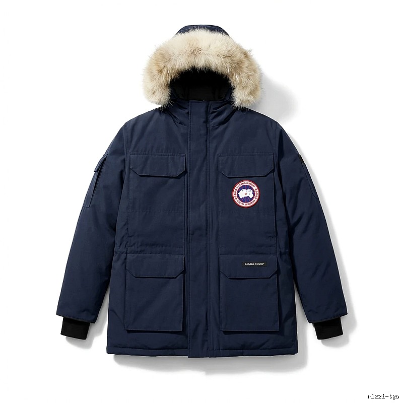 Canada Goose Expedition Parka in Navy Blue