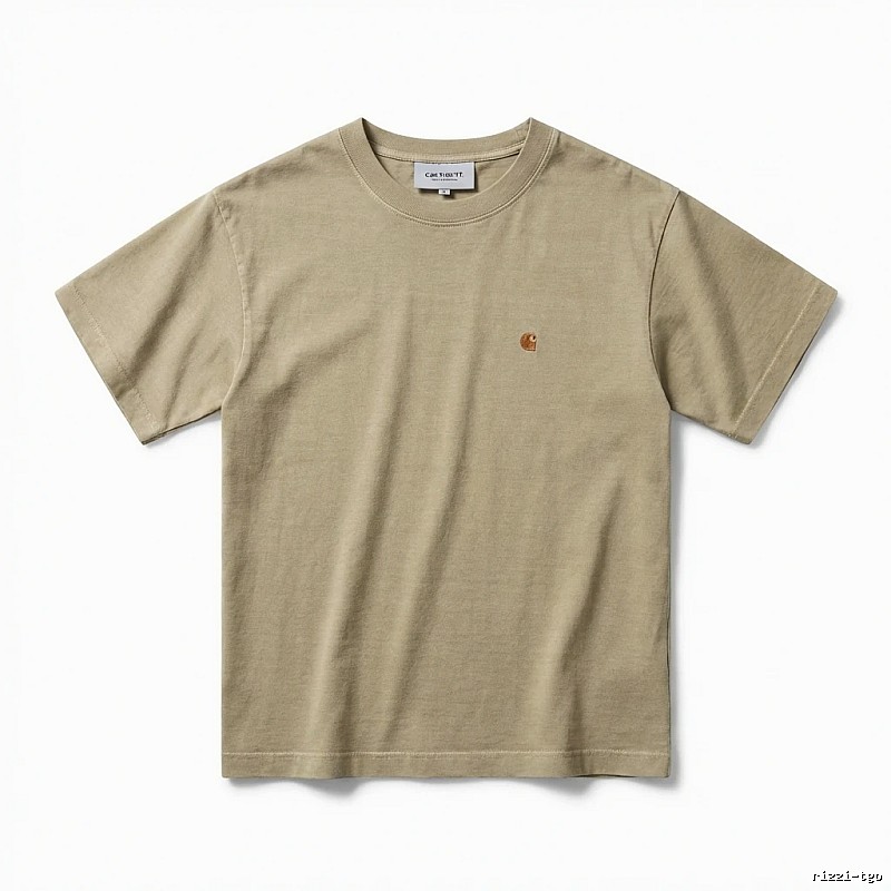 Carhartt Basic Simple Style Khaki T-shirt