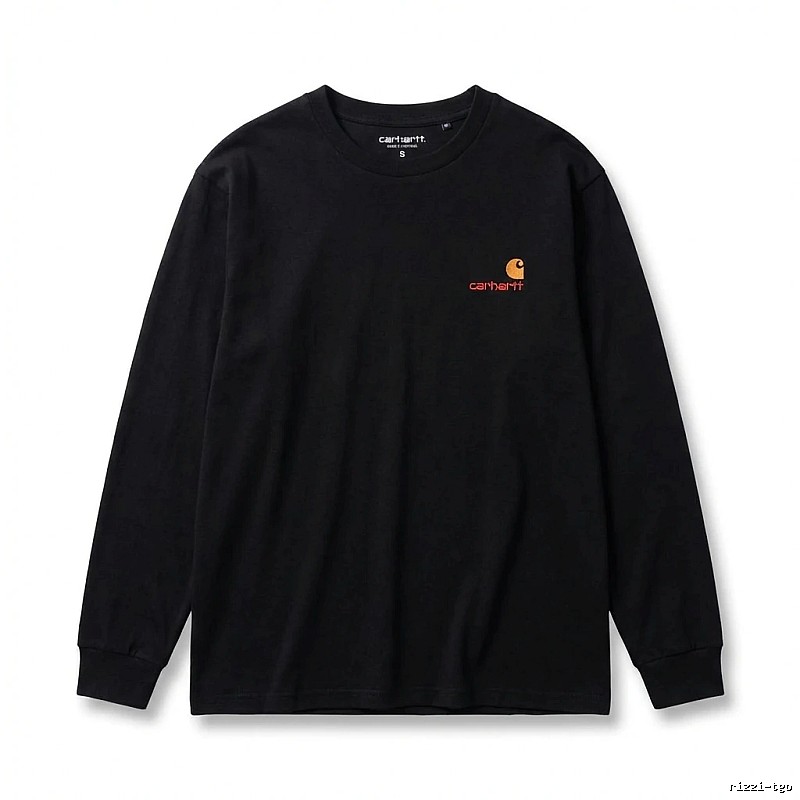 Carhartt simple style black sweatshirt
