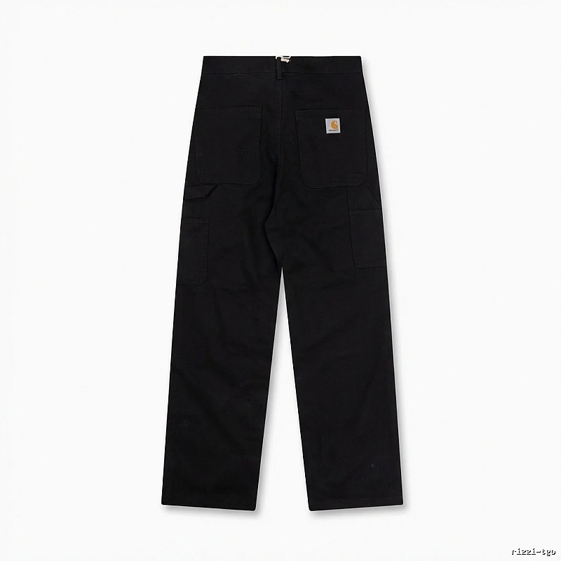 Carhartt workwear style black long trousers