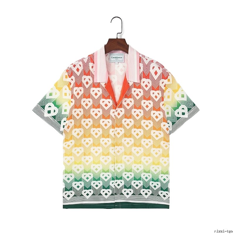 Casablanca Rainbow Gradient Style Shirt