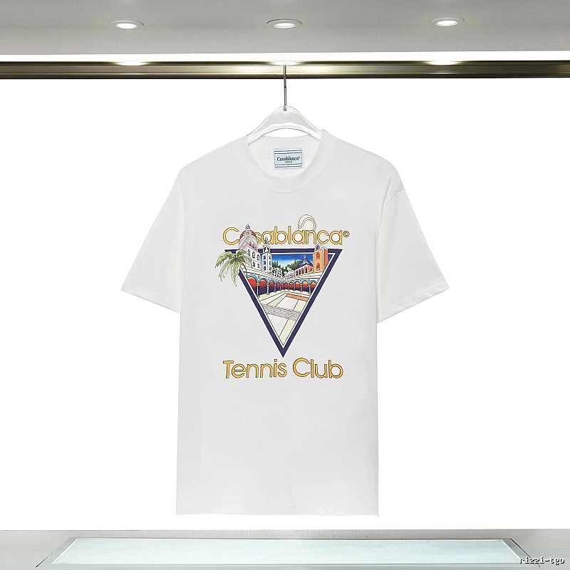 Casablanca retro style white T-shirt