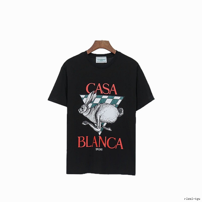 Casablanca sporty black T-shirt