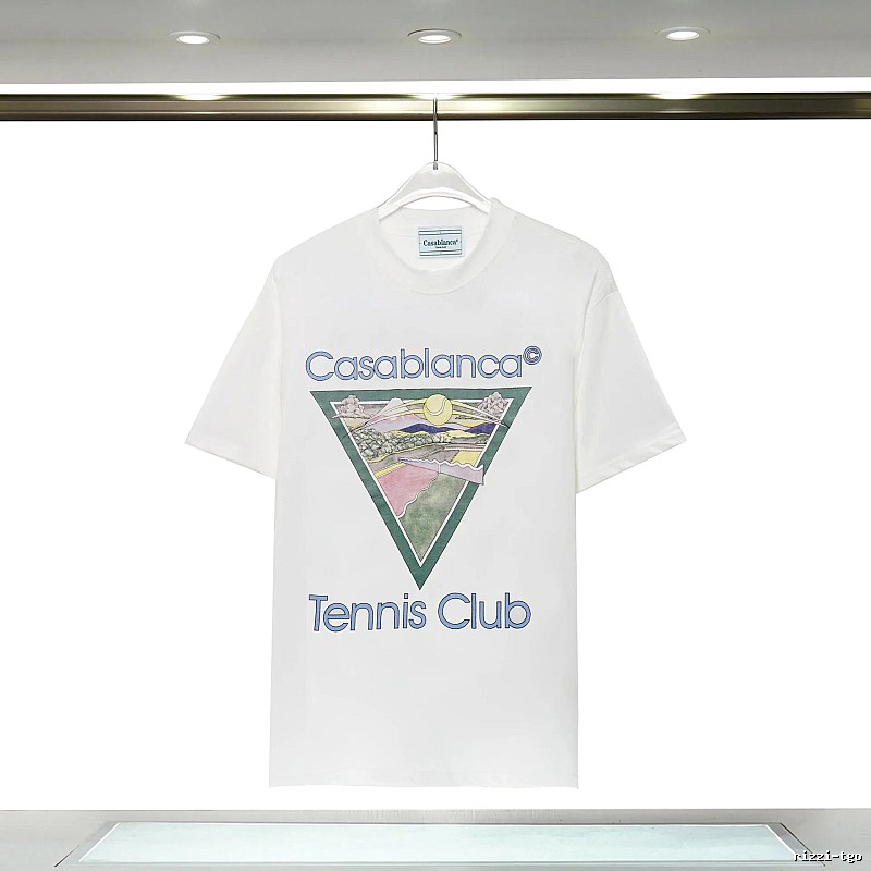 Casablanca Tennis Club Wind White T-shirt