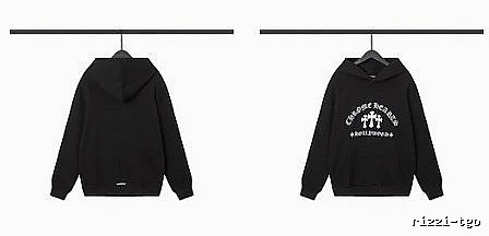 Chrome Hearts 2089-79 Black Cross Graphic Hoodie Clean Finish