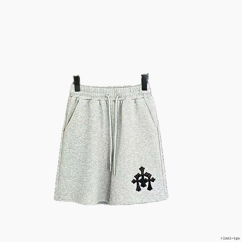 Chrome Hearts Cross Casual Style Grey Shorts