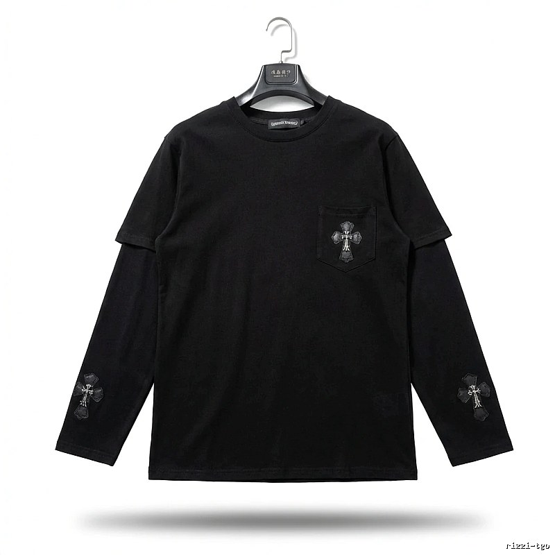Chrome Hearts Cross Dark Style Top