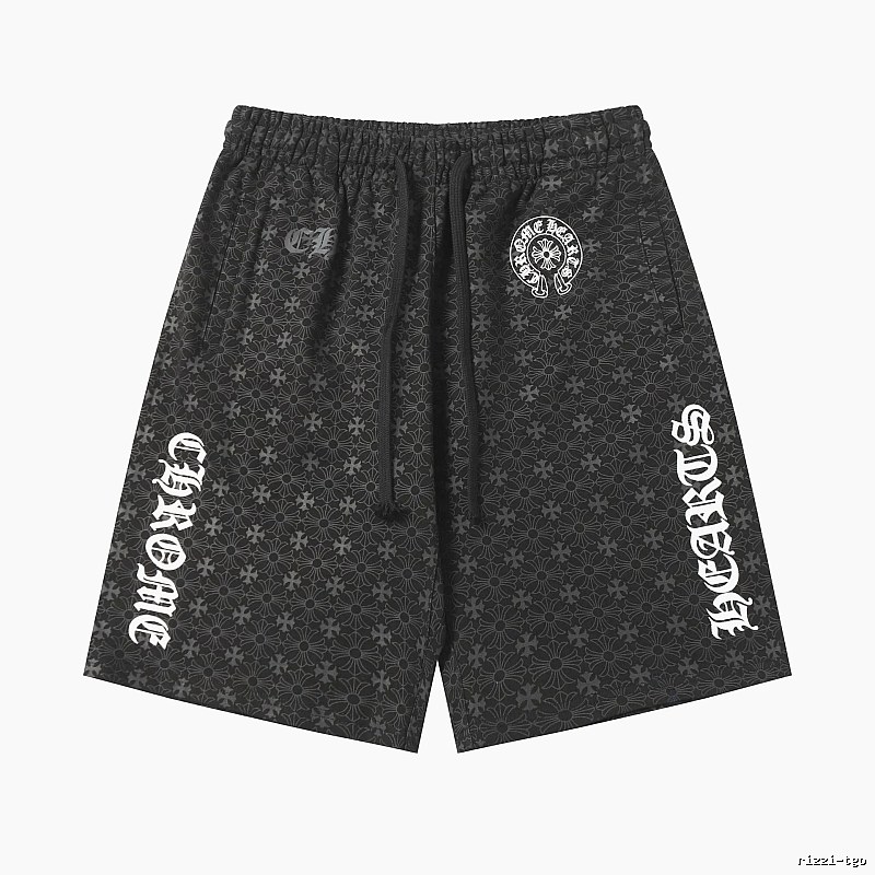 Chrome Hearts Dark Style Shorts