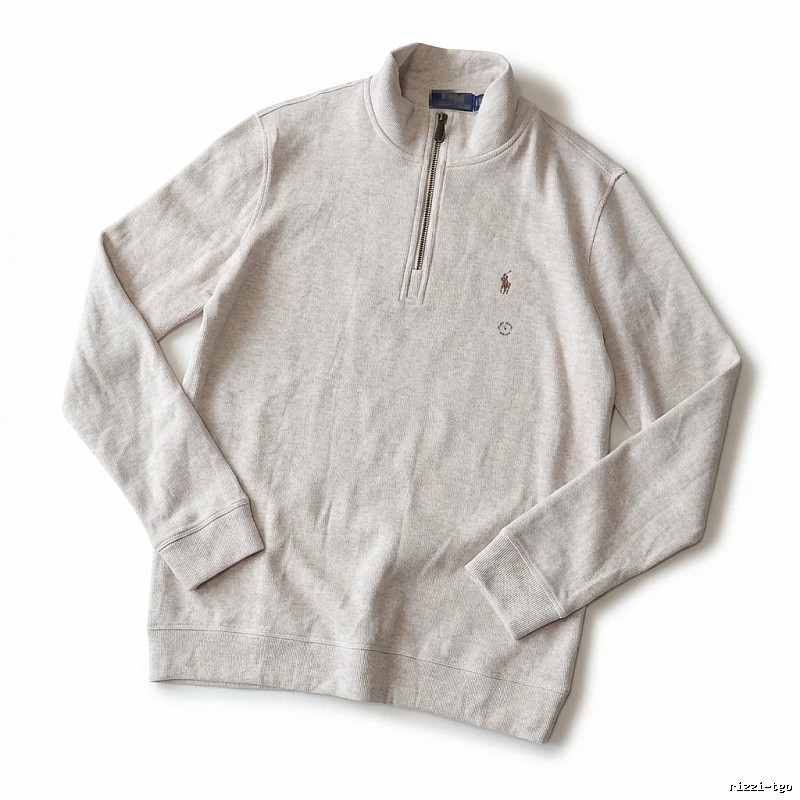 Classic light gray sweatshirt of Ralph Lauren
