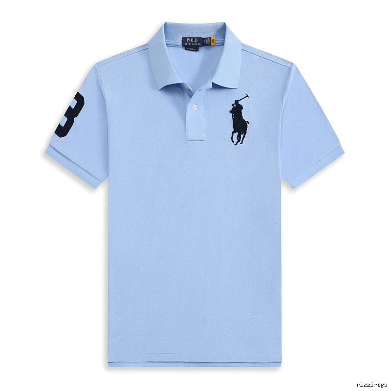 Classic Ralph Lauren Light Blue Polo Shirt