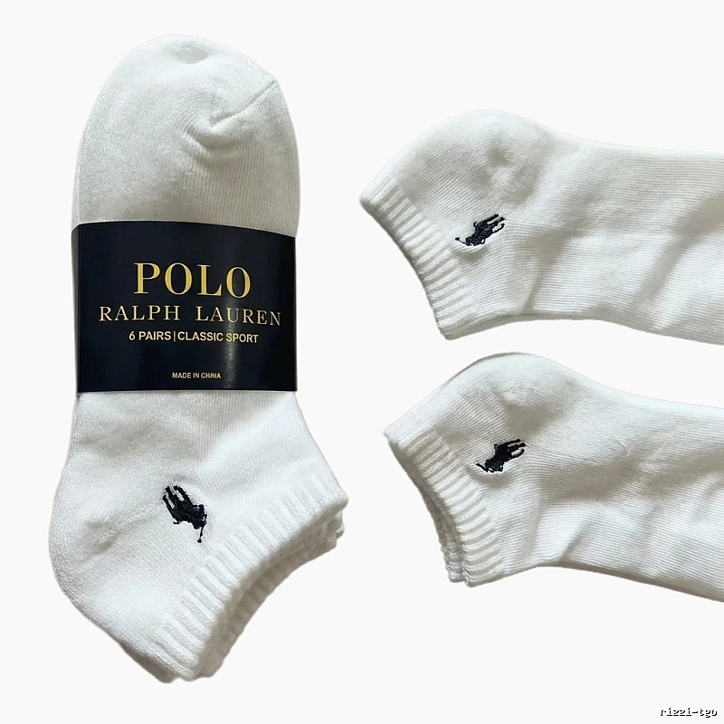 Classic Sports White Socks of Ralph Lauren