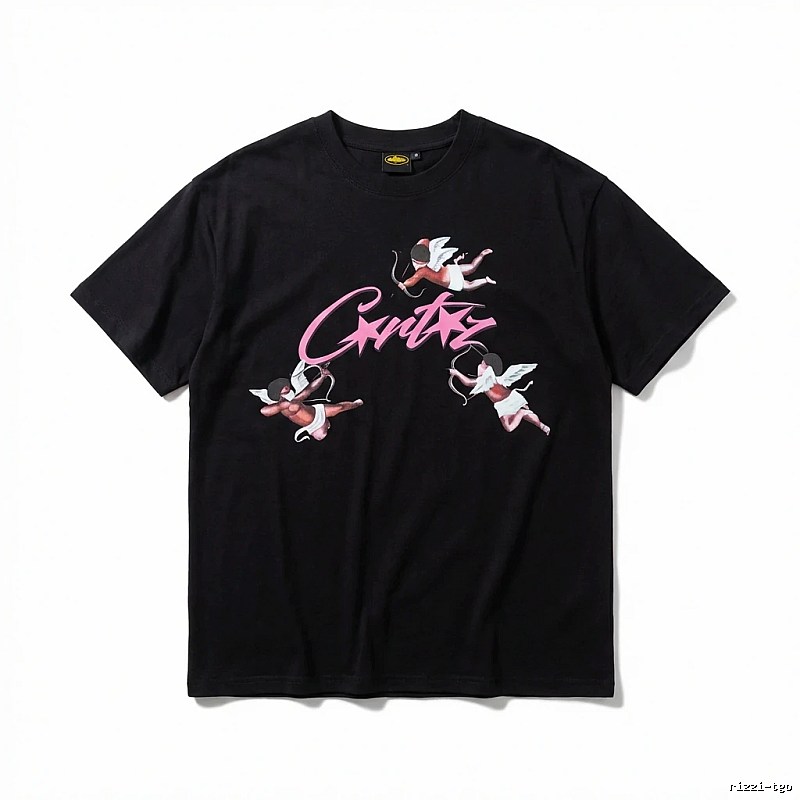 Corteiz Cupid Trendy Cool Black T-shirt