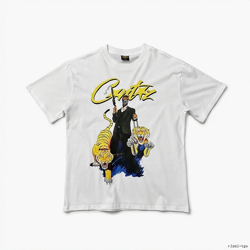 Corteiz Trendy and Cool Style White T-shirt