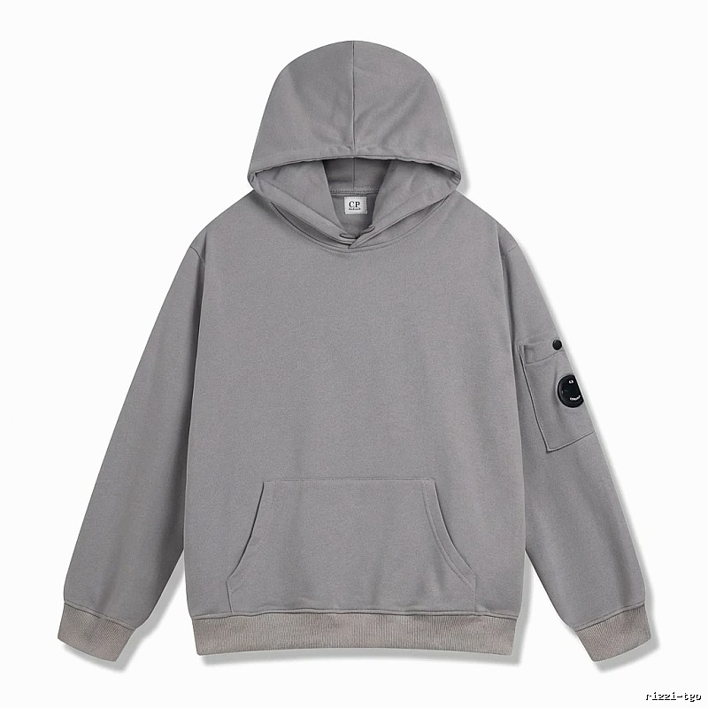 C.P. Grey Trendy Brand Hoodie