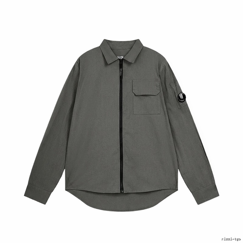C.P. Grey Workwear Style Shirt