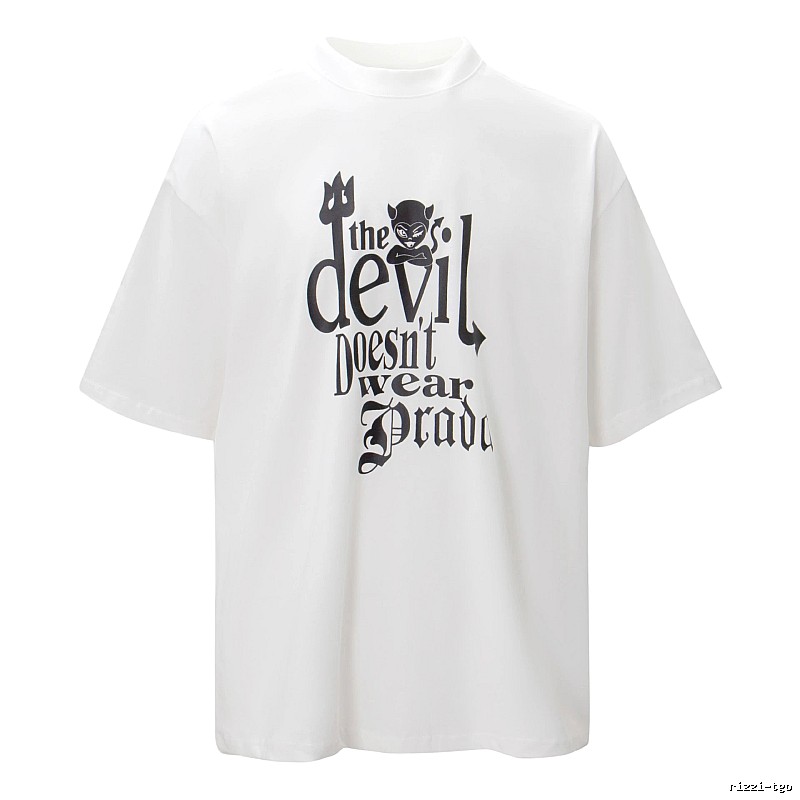 Daily Statement graphic T-shirt Black Colorful Lucky for City Outfits