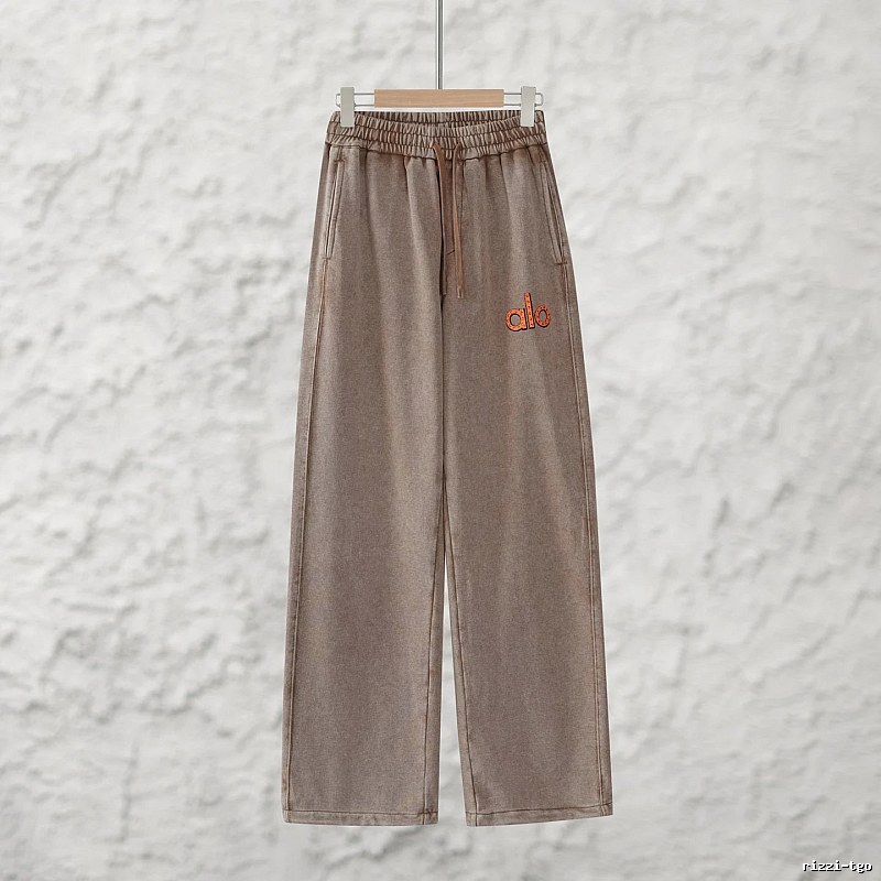 Daily Taupe Alo Yoga Wide Lounge Pants