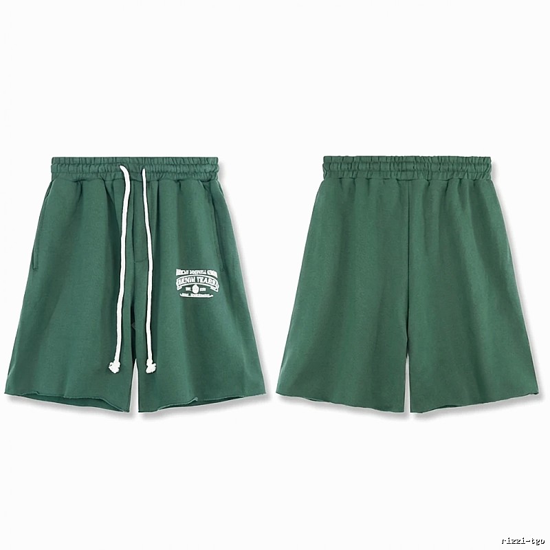 DENIM TEARS American Retro Green Shorts