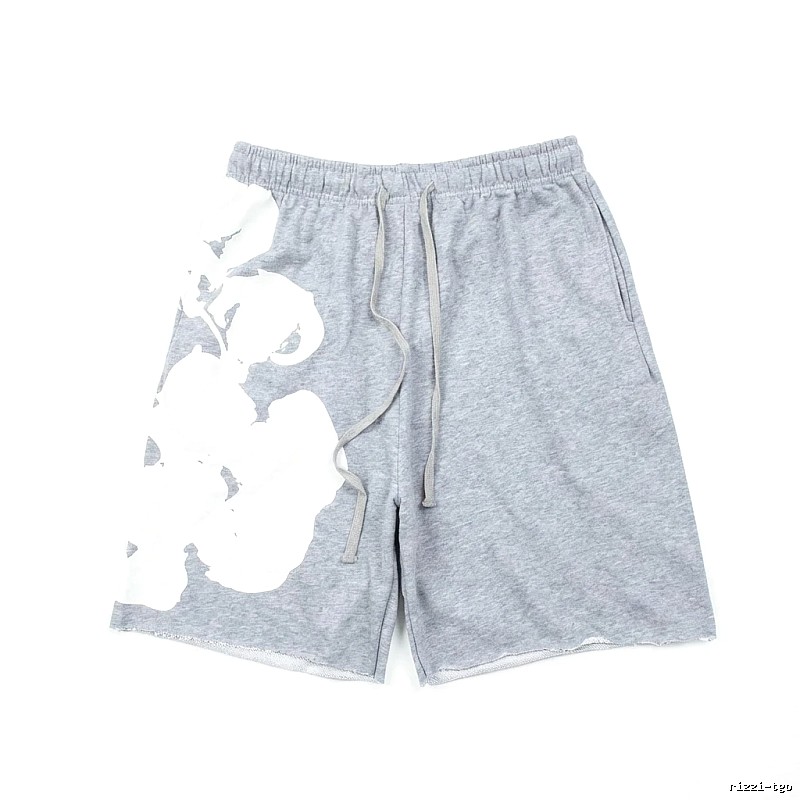 DENIM TEARS Grey Printed Shorts