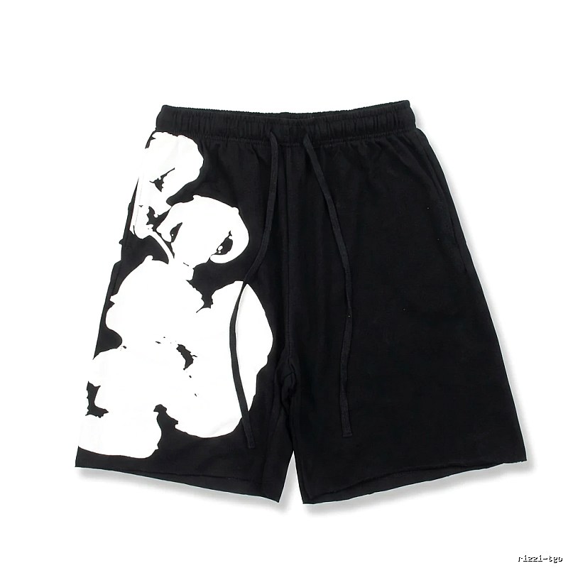 DENIM TEARS Panda Print Shorts