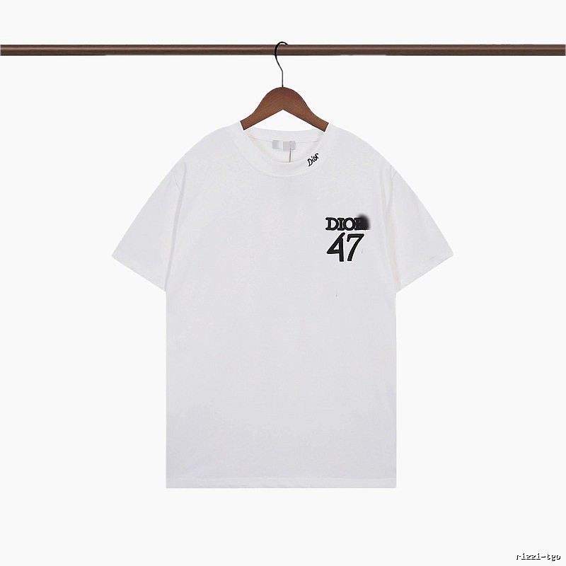 Dior 47 Collection Minimalist Style White T-Shirt