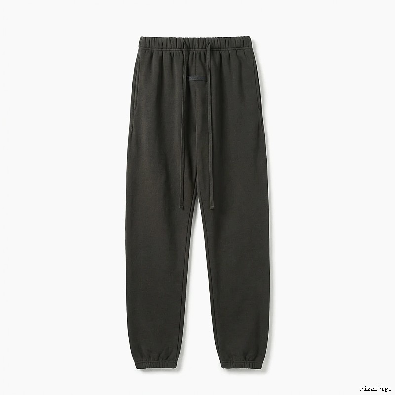 ESSENTIALS Basic Casual Black Pants