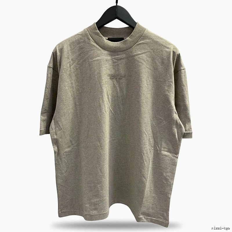 ESSENTIALS Basic Light Gray T-shirt