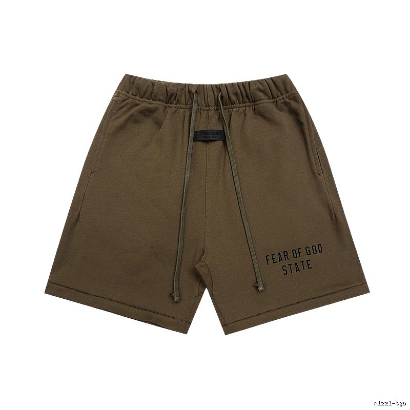 ESSENTIALS Casual Khaki Shorts