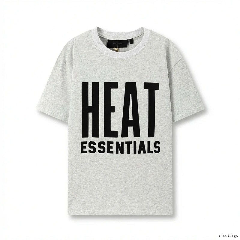 ESSENTIALS HEAT Series Grey T-shirt