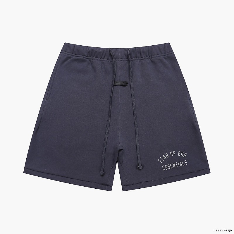 ESSENTIALS minimalist style dark gray shorts