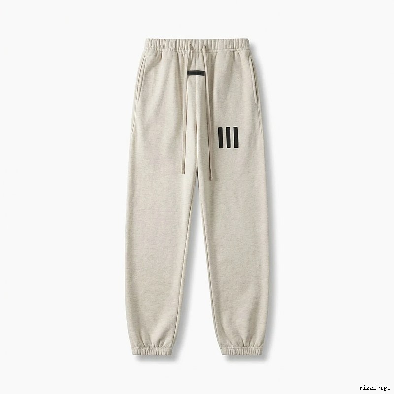 ESSENTIALS minimalist style light gray sweatpants