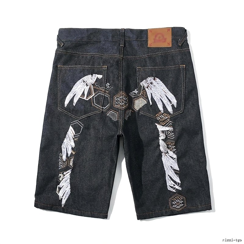 EVISU trendy denim shorts