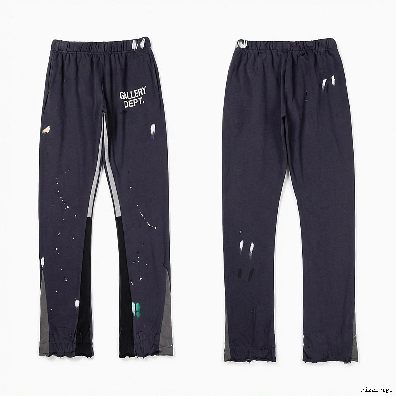 Gallery Dept Graffiti Style Black Pants
