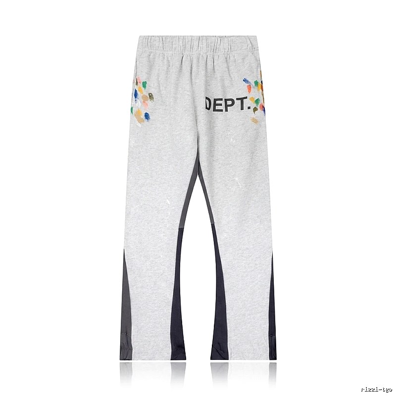 Gallery Dept Graffiti Style Grey Sweatpants