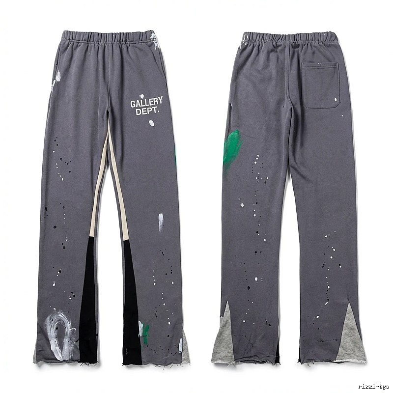 Gallery Dept Graffiti Style Grey Trousers