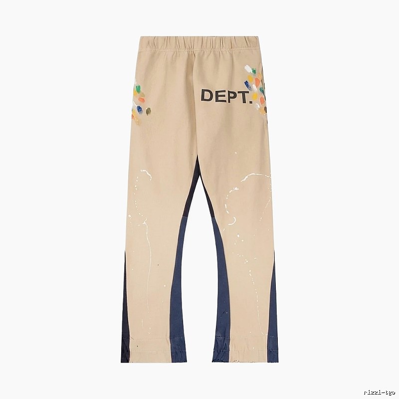 Gallery Dept Graffiti Style Khaki Pants