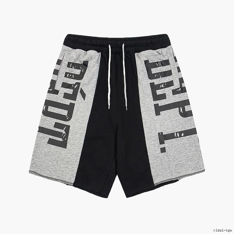 Gallery Dept. Letter Color-Block Casual Shorts