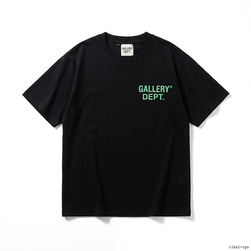 Gallery Dept Minimalist Style Black T-shirt