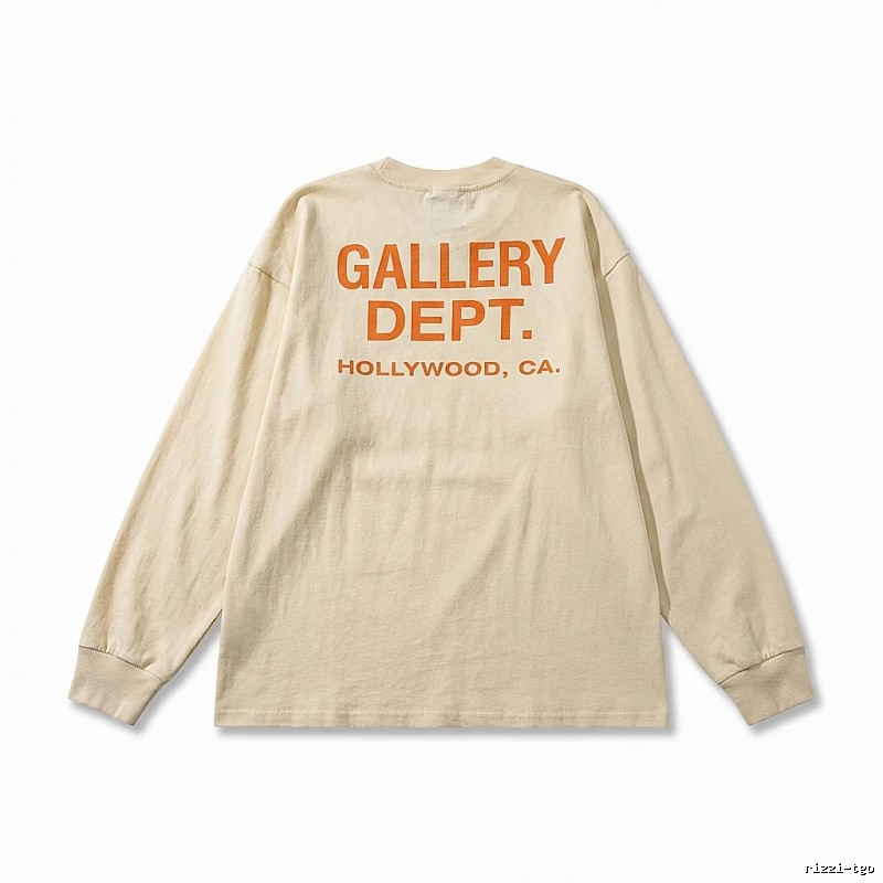 Gallery Dept retro-style beige long-sleeve
