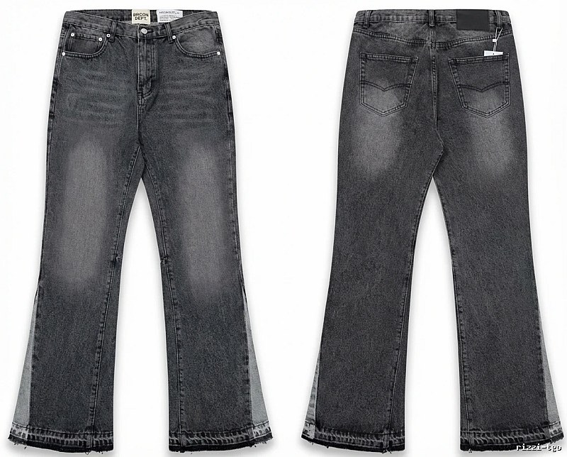 Gallery Dept. Ripped Retro Style Grey Pants