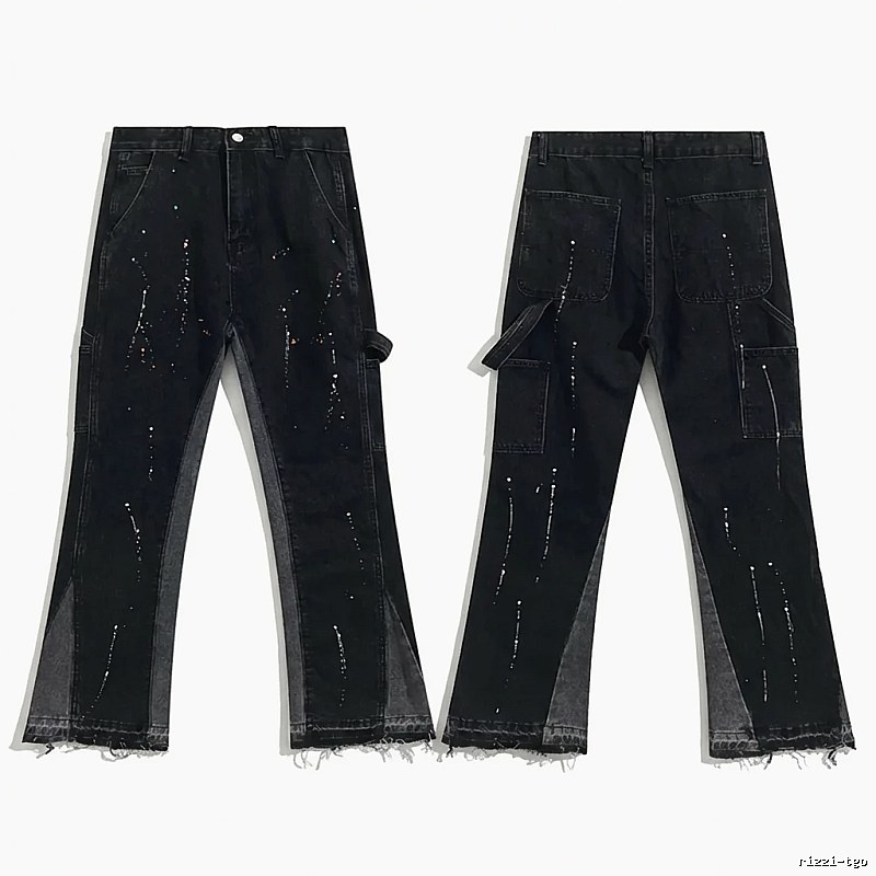 Gallery Dept Workwear Style Black Jeans