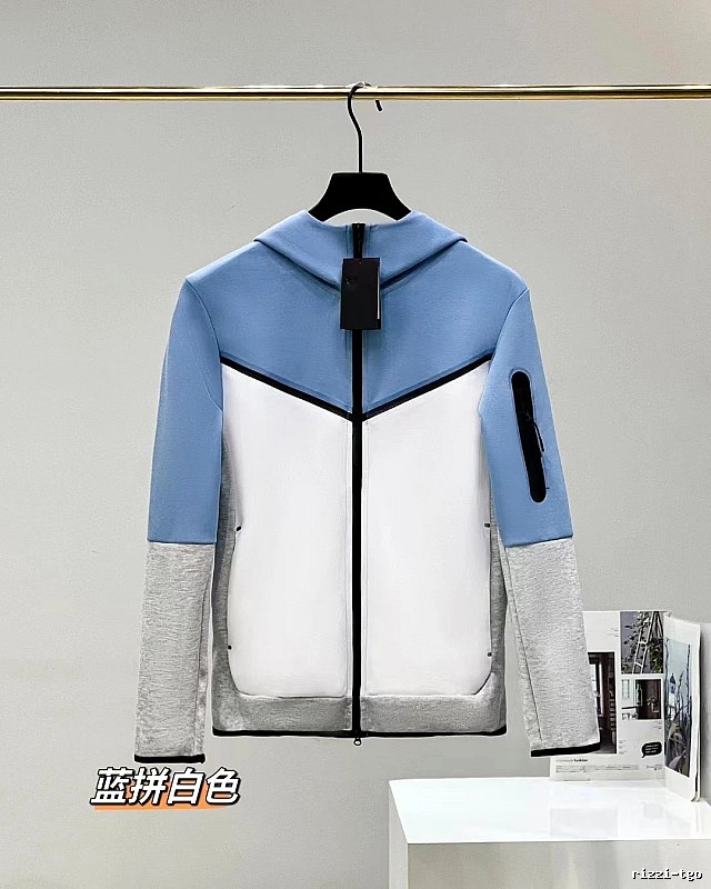 Gift Ready White zip hoodie White Full Zip with Standout Detail