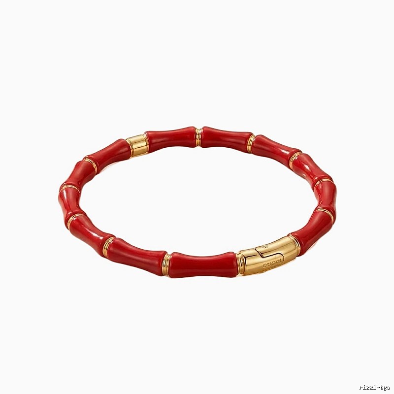 Gucci Bamboo Style Red Bracelet