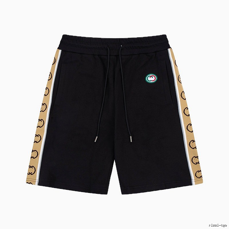 Gucci classic style black shorts