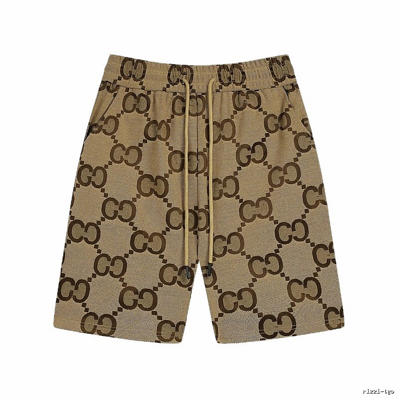 Gucci Double G Brown Retro Shorts