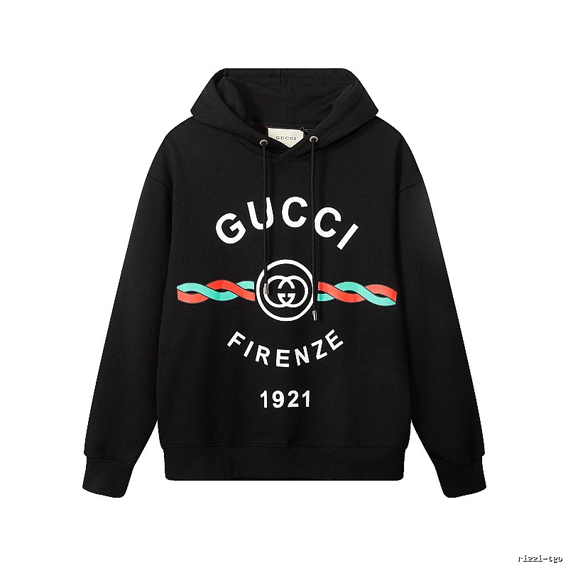 Gucci Hoodie with Black Hoodie with Gucci Firenze