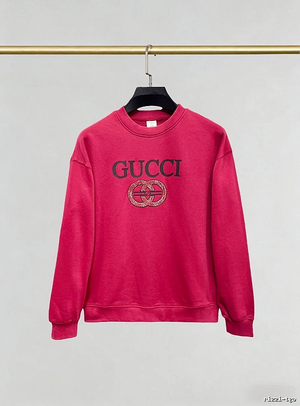 Gucci Pink Crewneck Sweatshirt with Gucci Sweatshirt for Photo Ready