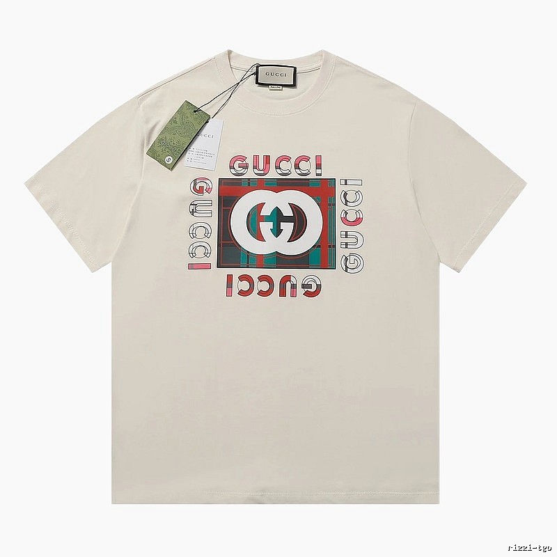 Gucci printed fashion white T-shirt