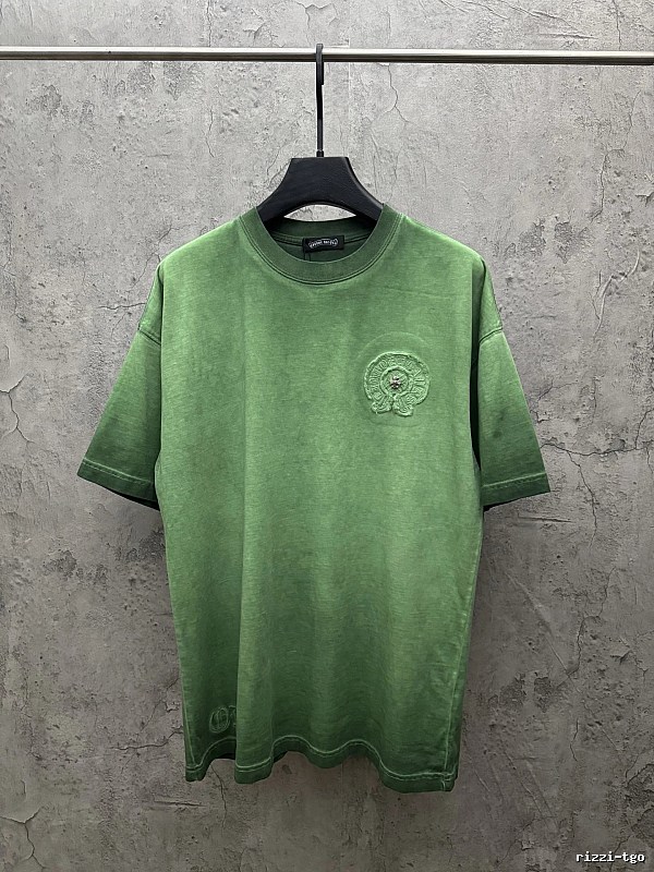 Gucci retro-style green T-shirt